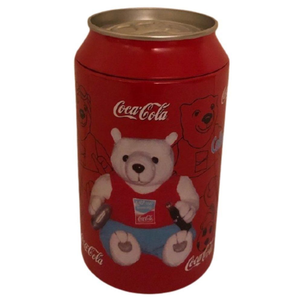 🆕Vintage Coca Cola Plush Polar Bear 2004 Athens Discus - Picture 8 of 8
